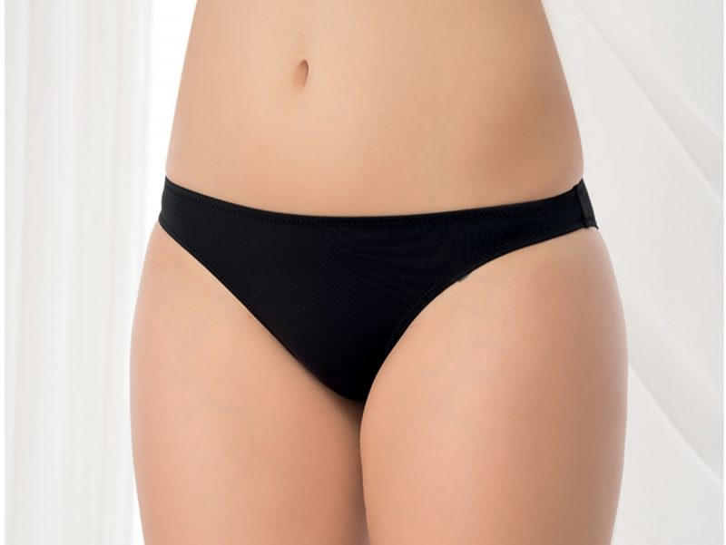 Aqua Perla-Womens-Bondi Beach-Black-Bikini Bottom-0