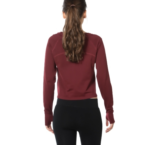 Jerf - Womens-Hellnar - Red- Crop Top Shirt-4158