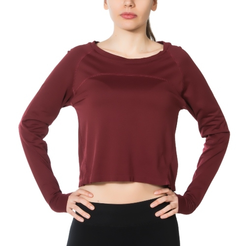 Jerf - Womens-Hellnar - Red- Crop Top Shirt-4160