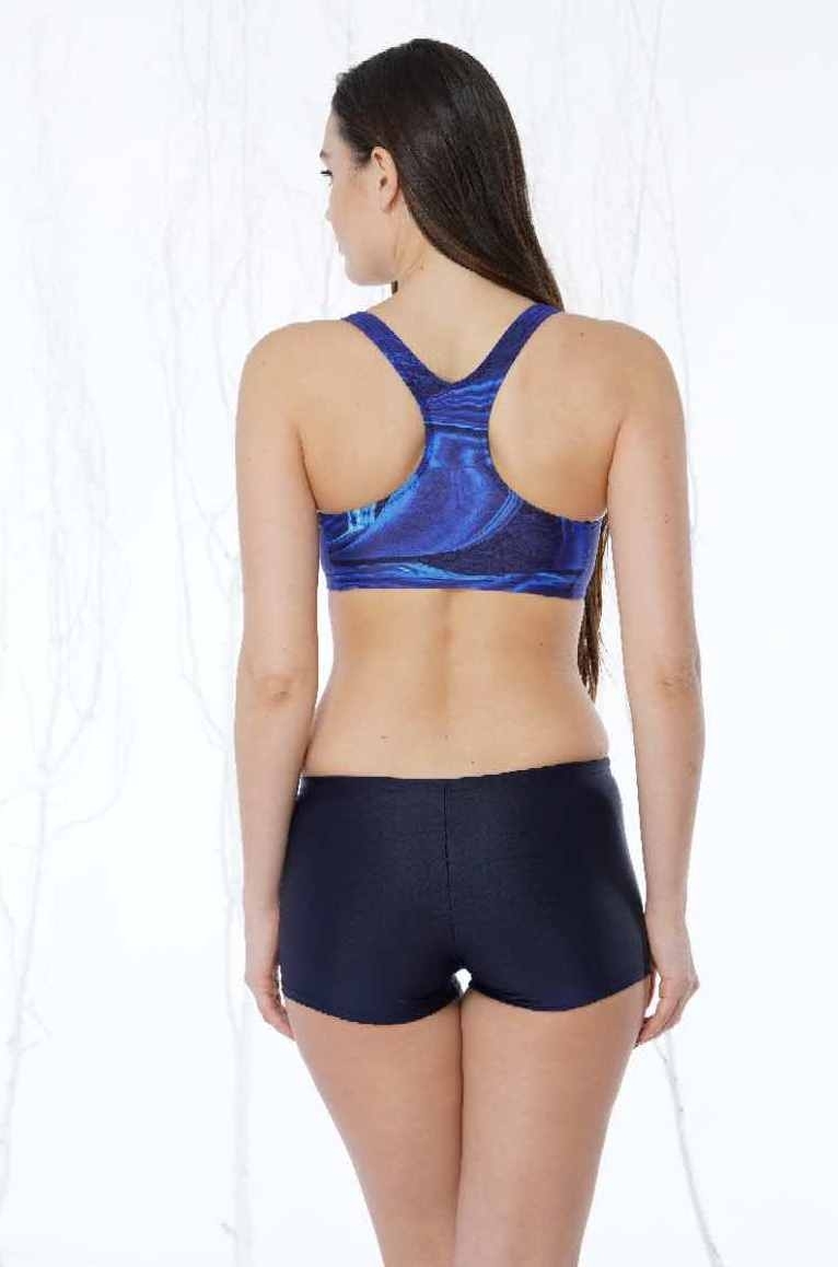 Aqua Perla-Womens-Sporty-Blue-Bikini Top-4282