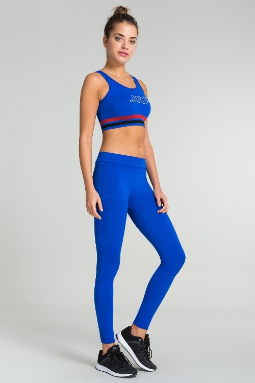 Jerf - Womens-Dover-Blue - Seamless Active Leggings-4694