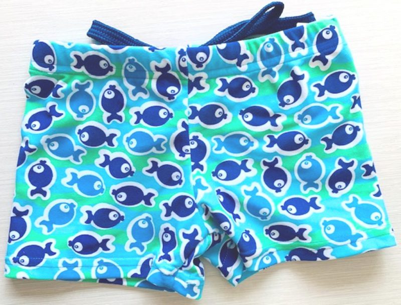 Aqua Perla - Baby boy- Baby Fish - Blue - Spf50+ - Trunk-0